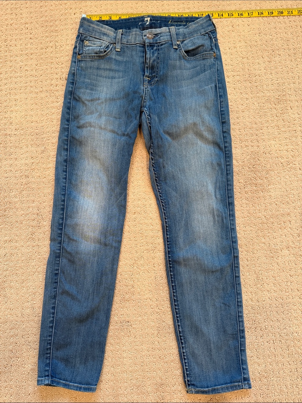 7 for All Mankind Kimmie Cropped Jeans size 26